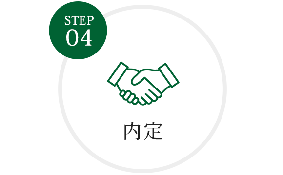 STEP 4 内定